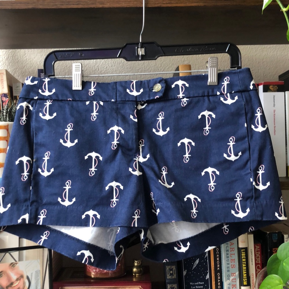 J.Crew Navy Anchor Women’s Shorts